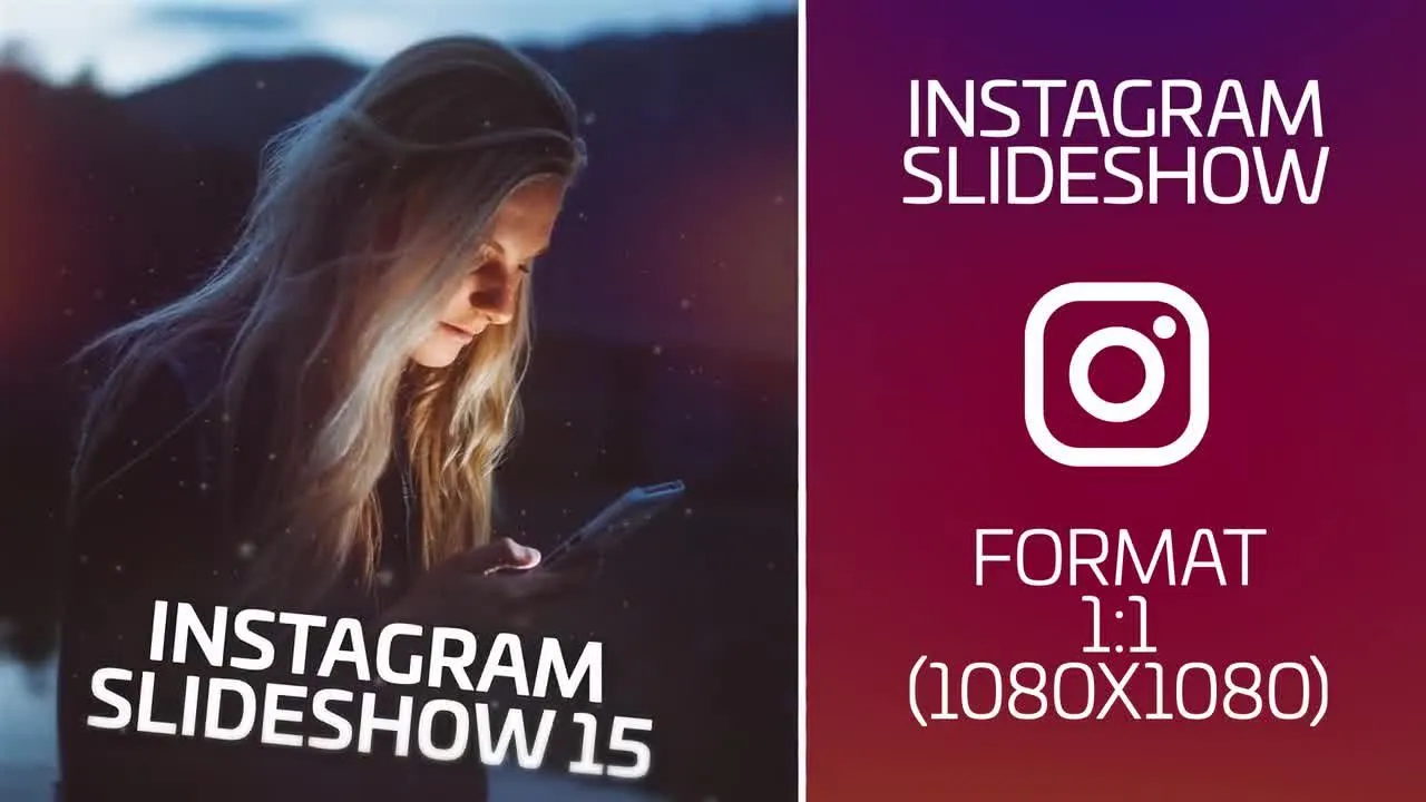 时尚幻灯片文本动画过渡像素设计精选AE模板