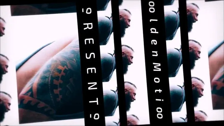 时尚创意的动作预告片像素设计精选AE模板