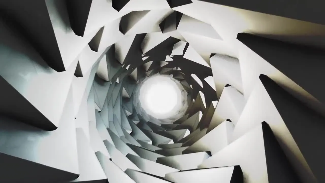 3D机械石螺旋徽标显示像素设计精选AE模板