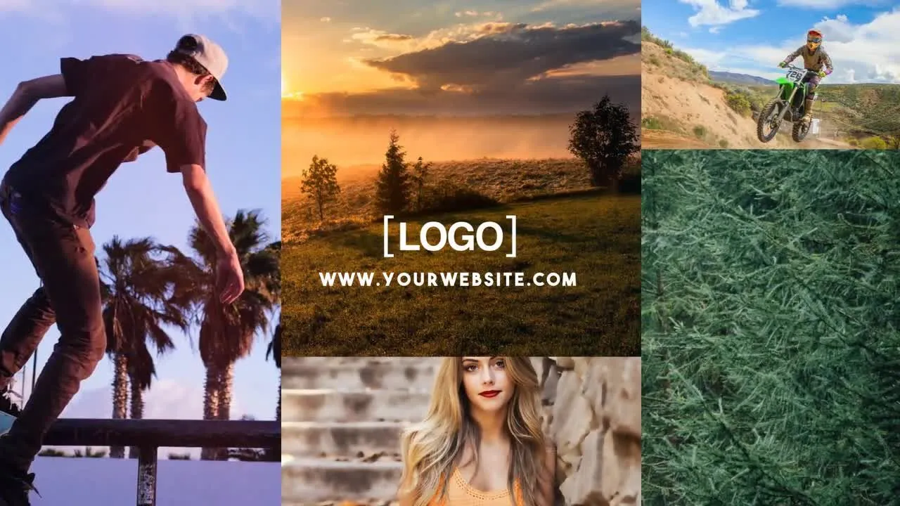 富有创意的动作开启者文本动画过渡效果像素设计精选AE模板