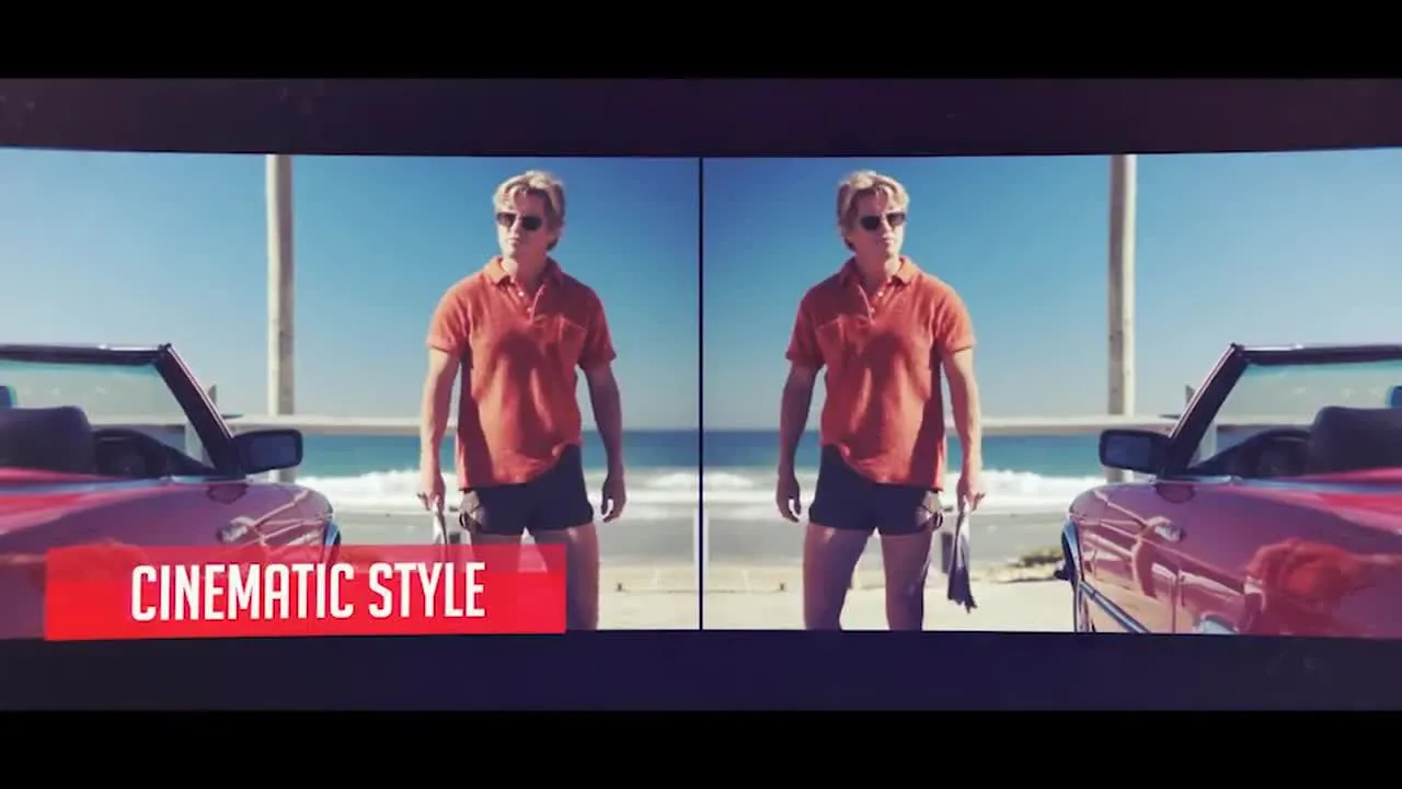 酷炫的动态广告视频幻灯片像素设计精选AE模板