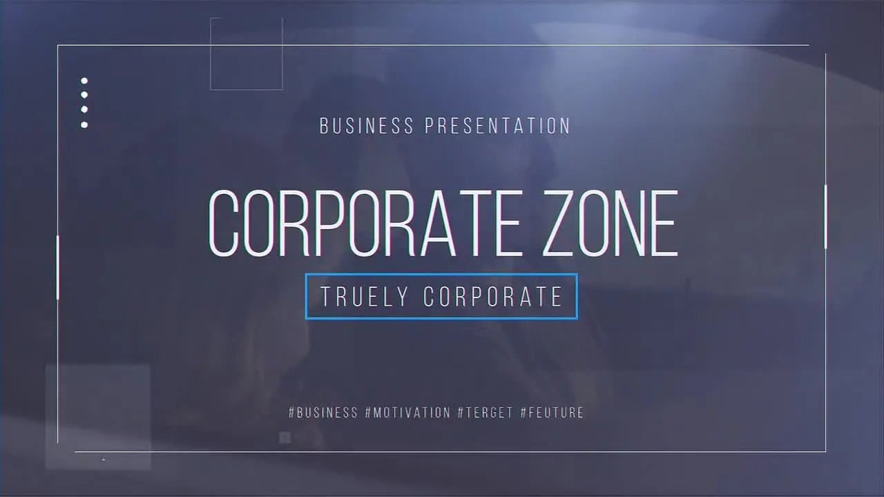 商业企业主题照片展示像素设计精选AE模板