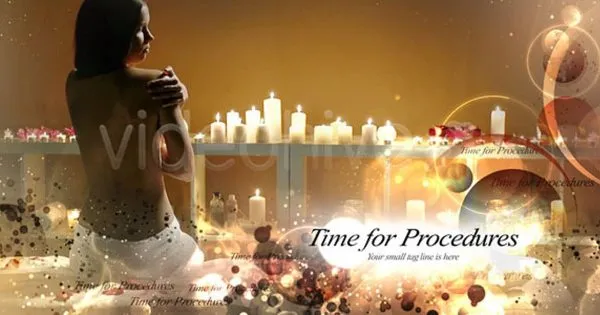 SPA水疗按摩中心推广视频像素设计精选AE模板 Spa Centre