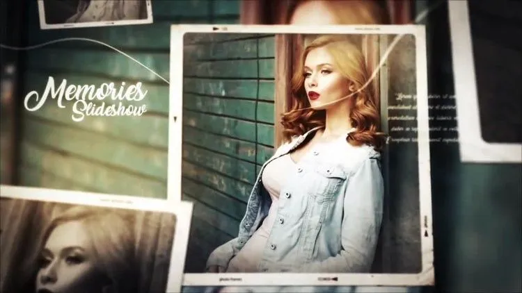 AE视频照片幻灯片展示模板