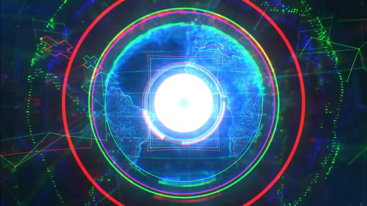 时尚动态动画图形徽标显示像素设计精选AE模板