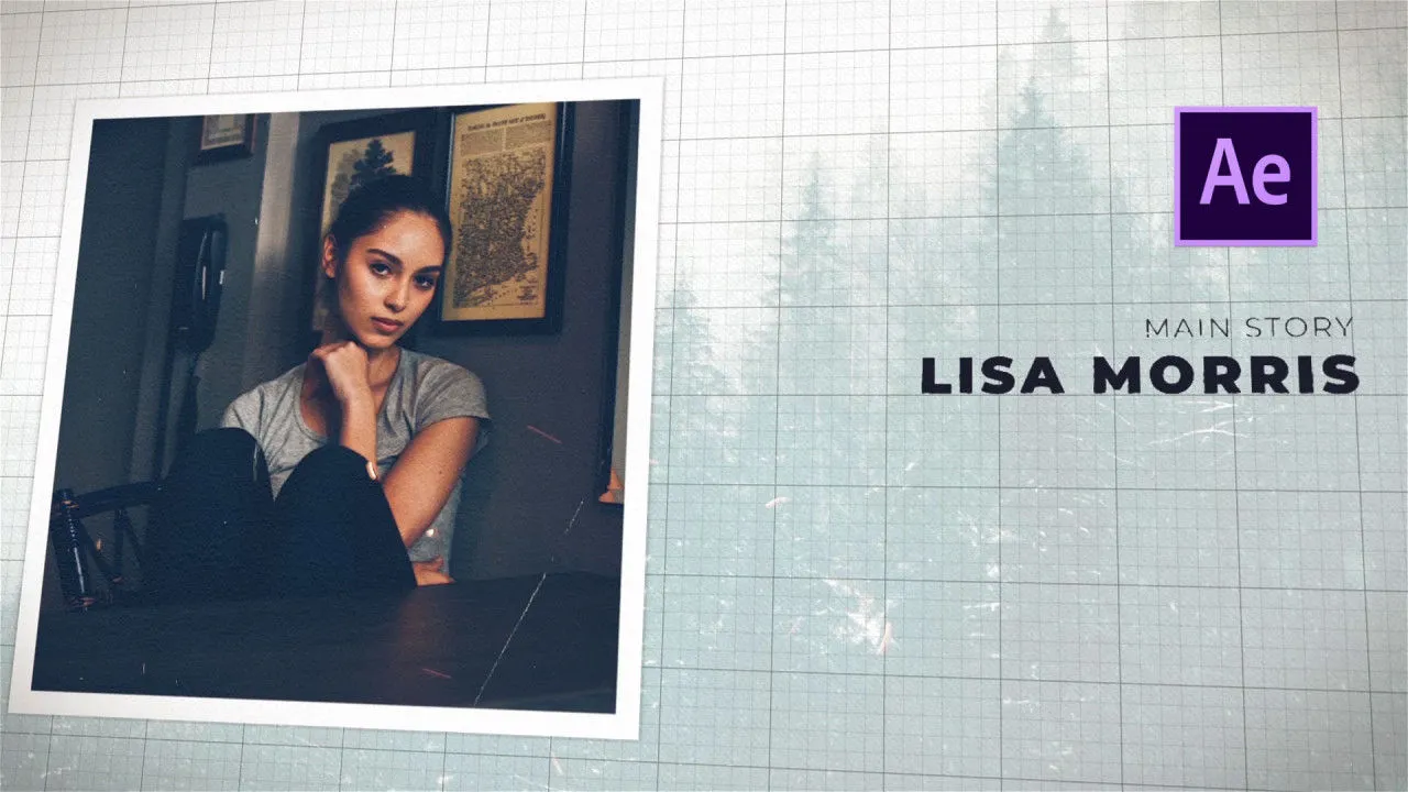 清晰的插图动态动画像素设计精选AE模板