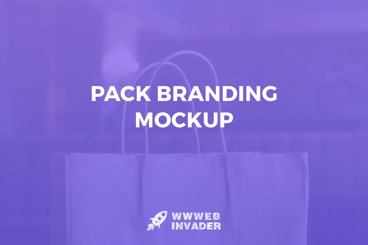包装品牌样机模板套装v1 Pack Branding Mockup