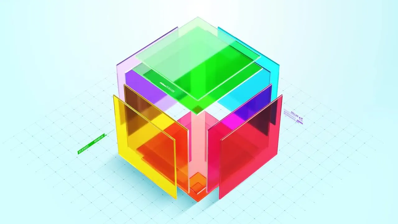 时尚企业logo开场动画像素设计精选AE模板