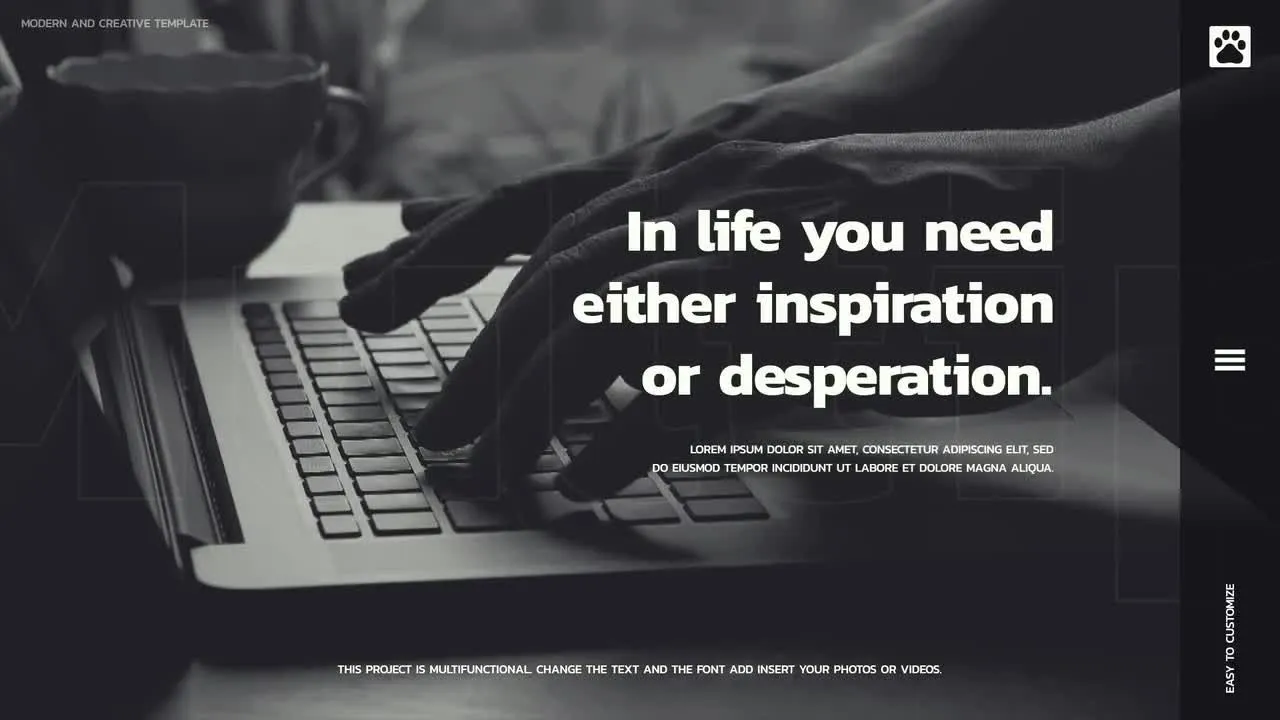 企业媒体揭幕战像素设计精选AE模板