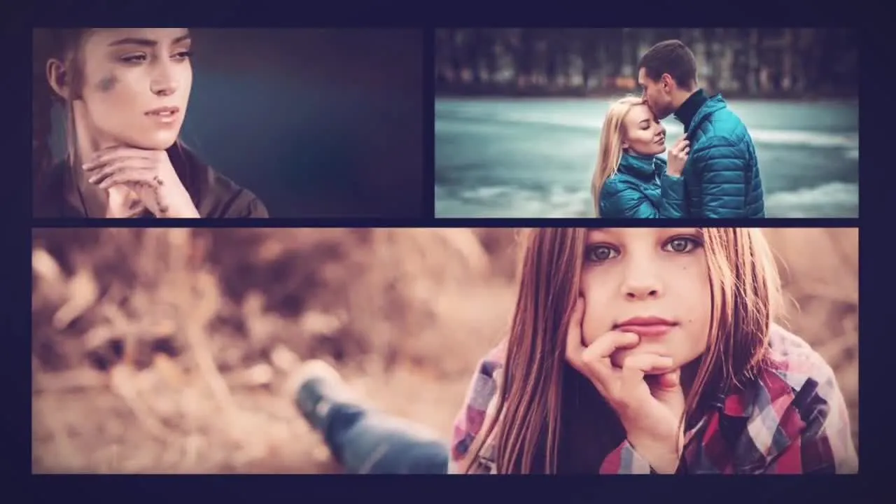 微笑幻灯片动画像素设计精选AE模板