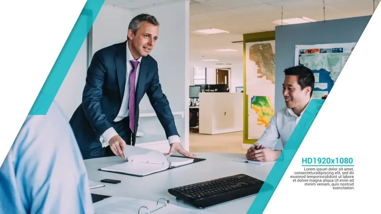 清洁企业宣传介绍像素设计精选AE模板