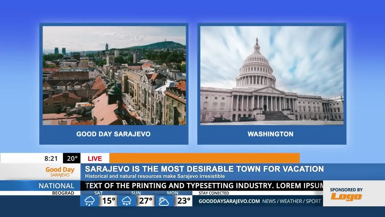 11个动画元素早间新闻图形像素设计精选AE模板