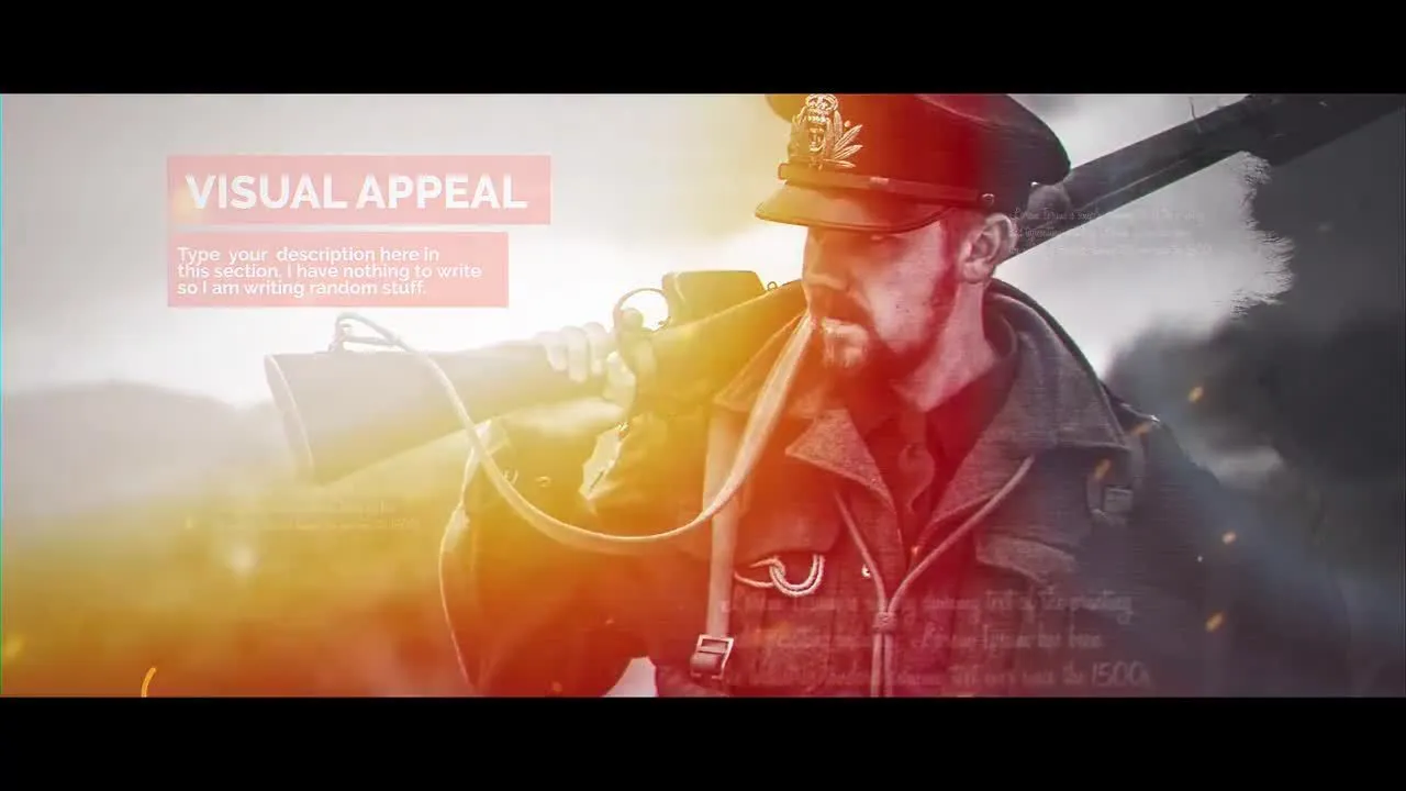 历史记录视频介绍像素设计精选AE模板