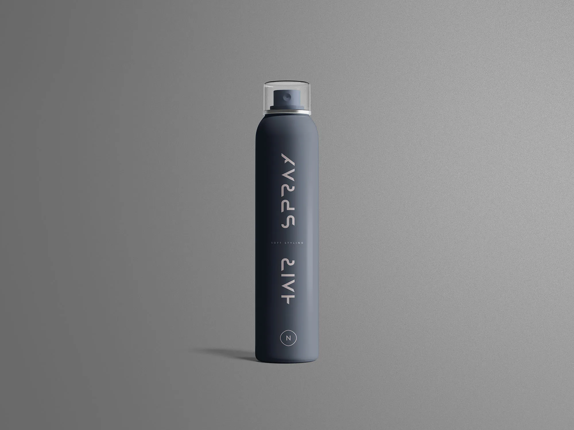 发胶/喷雾瓶外观设计样机模板 Hair Spray Mockup