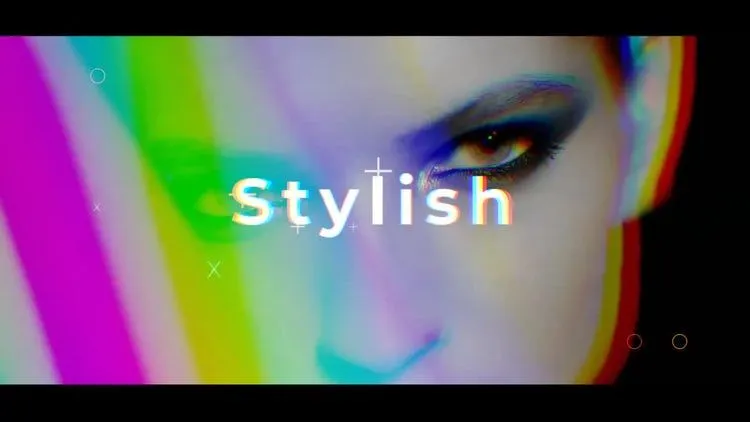 Fashion时尚的快速动态像素设计精选AE模板