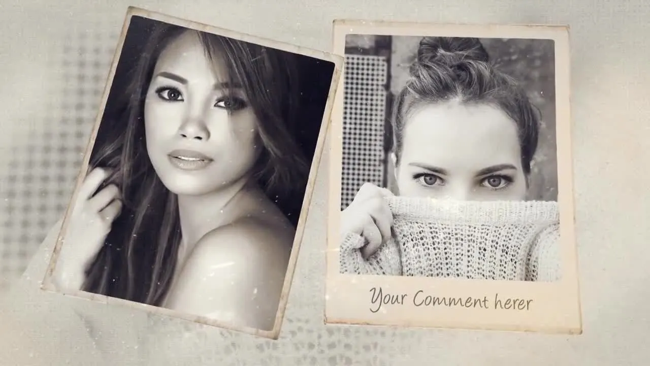 照片展示动画素材像素设计精选AE模板