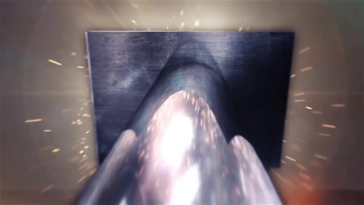 消防印章徽标显示像素设计精选AE模板