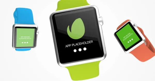 智能手表APP设计动态演示样机像素设计精选AE模板 Smart Watch App Present