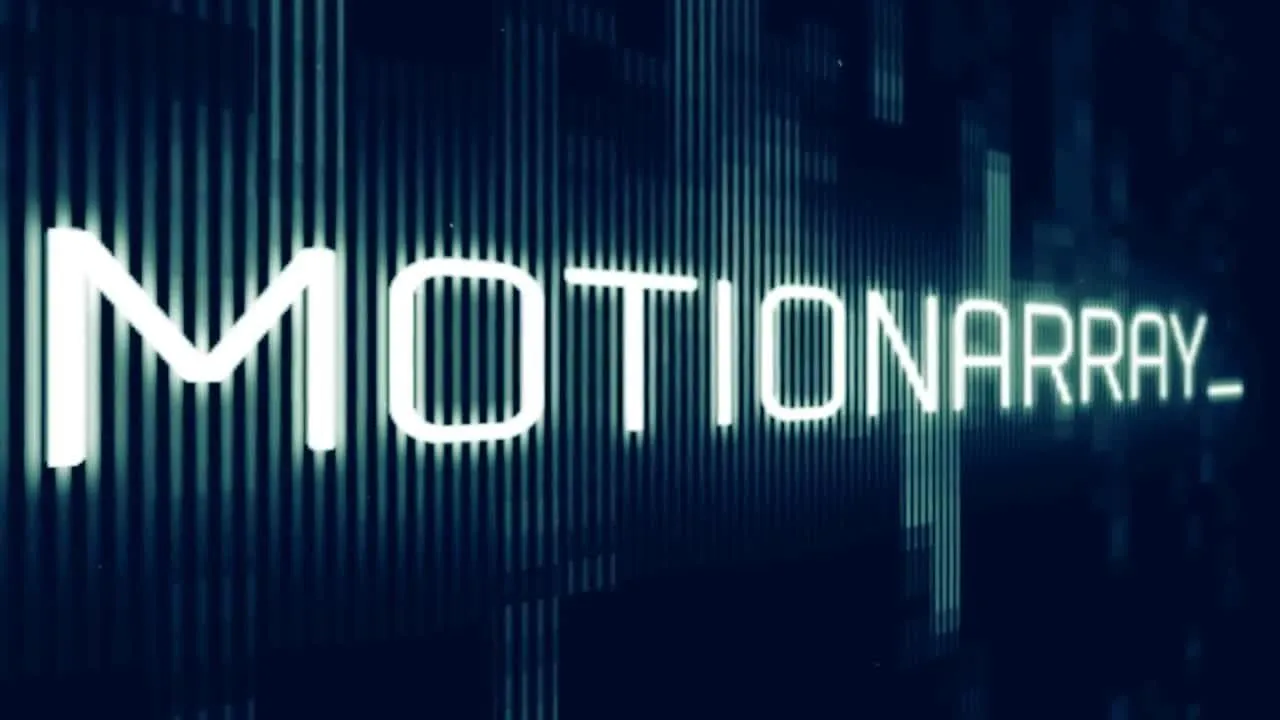 新复古徽标像素设计精选AE模板