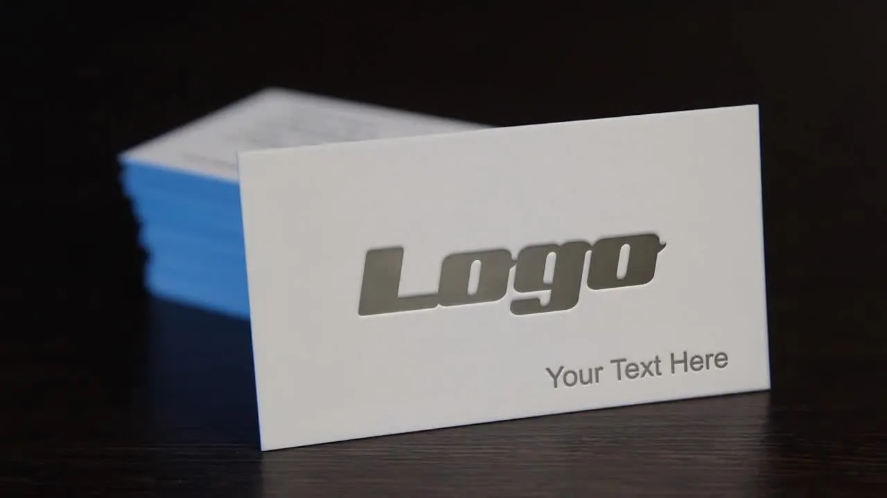 卡片徽标像素设计精选AE模板