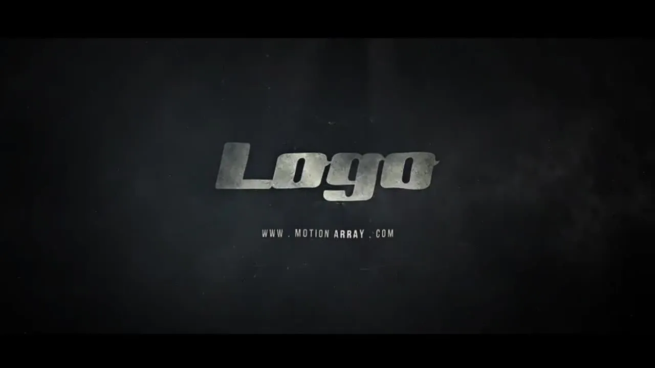 动态动画粒子徽标显示像素设计精选AE模板