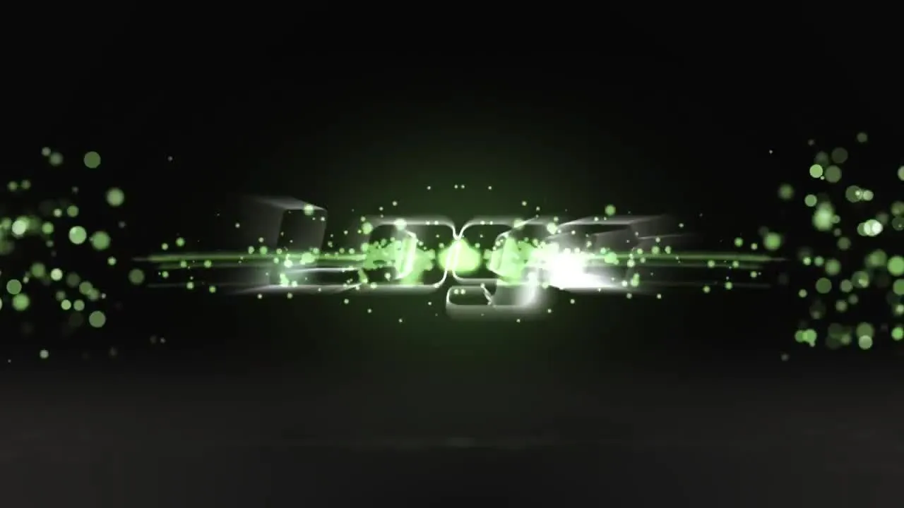 光学耀斑粒子徽标像素设计精选AE模板