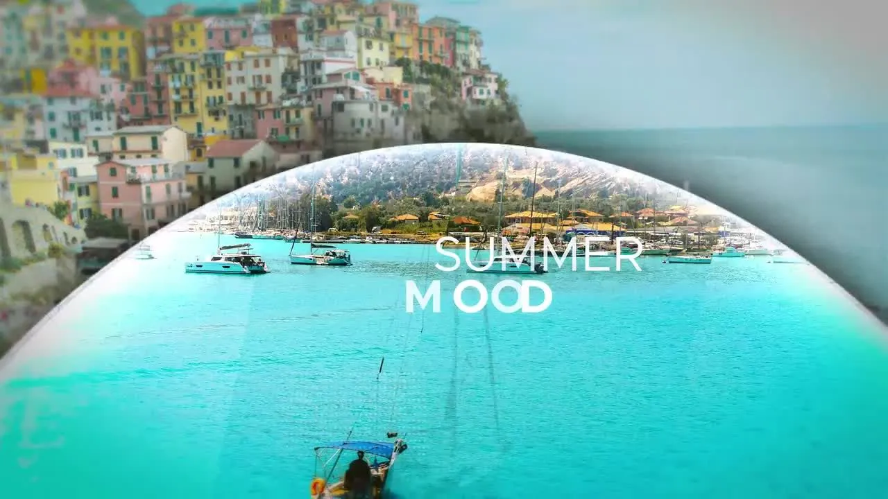 旅行照片幻灯片展示像素设计精选AE模板