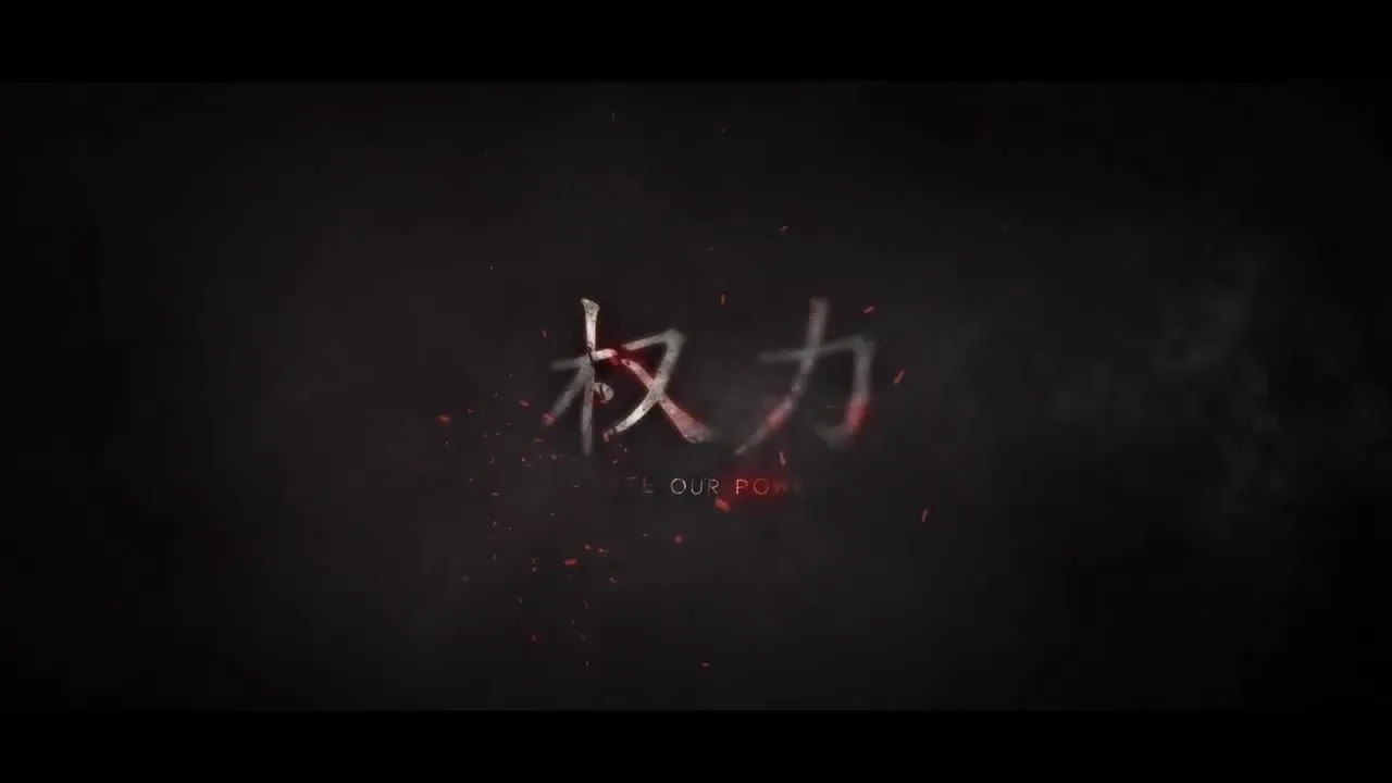 烟雾动画徽标显示像素设计精选AE模板