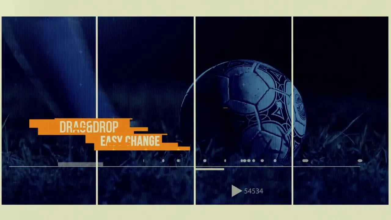 都市风格广告动画视频像素设计精选AE模板