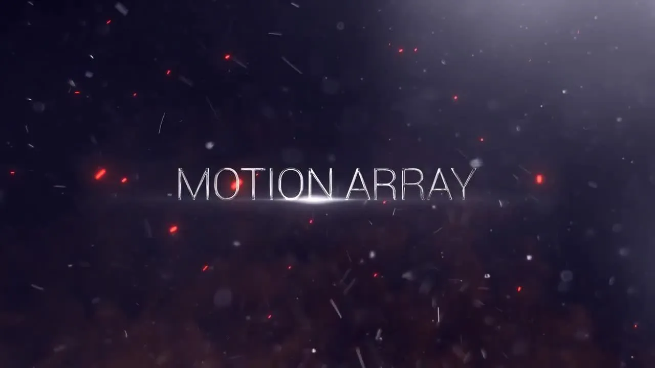 预告片标题动画像素设计精选AE模板