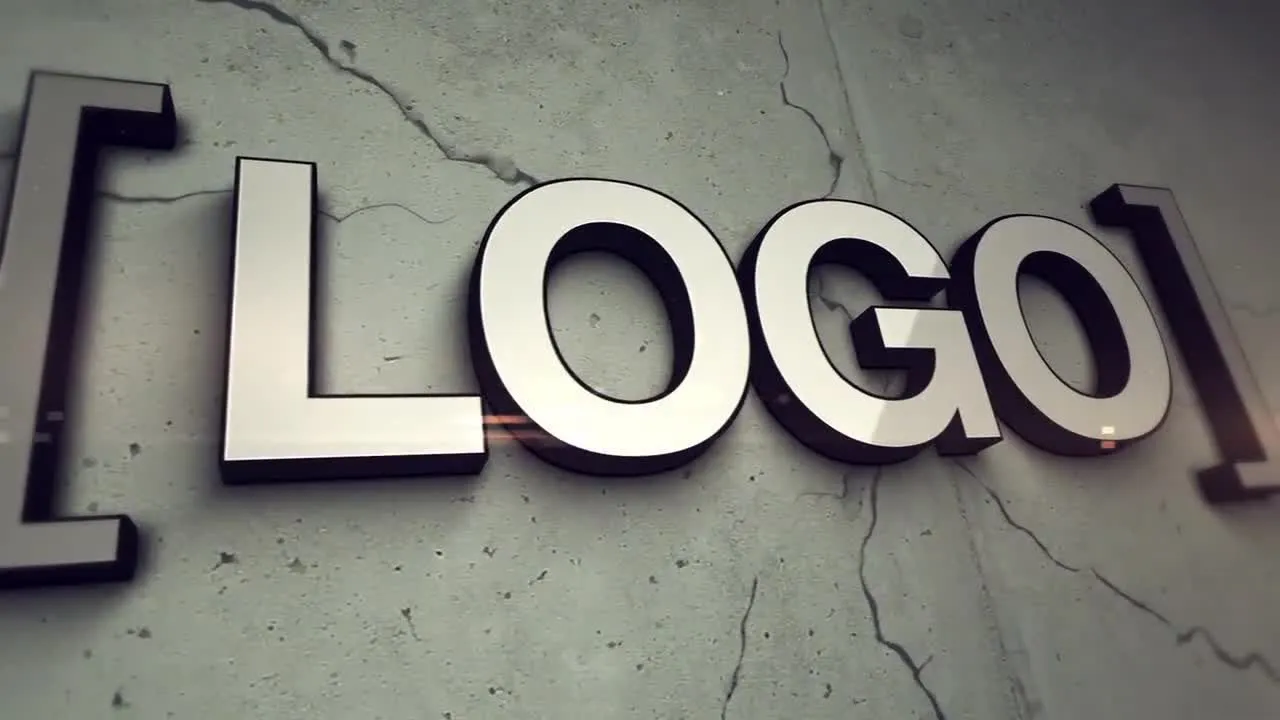 具有突破性的徽标像素设计精选AE模板