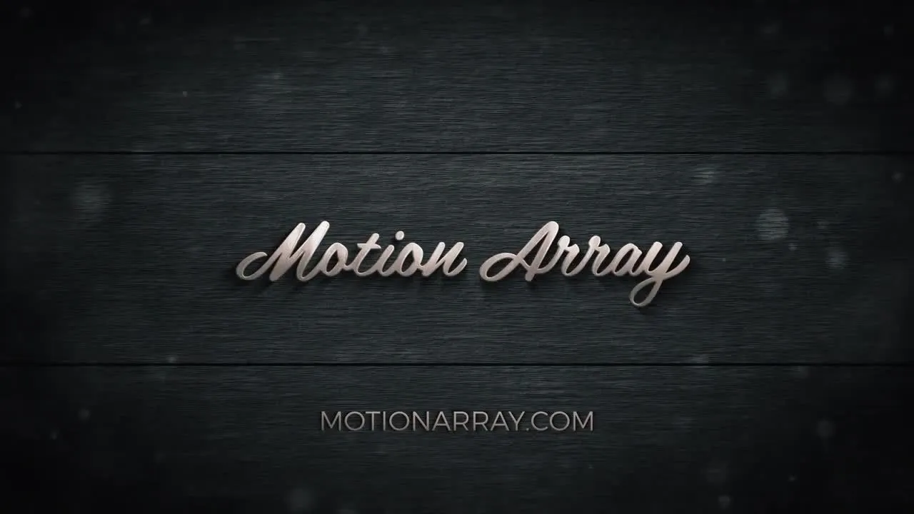 风格化的场景和电影动画徽标展示像素设计精选AE模板