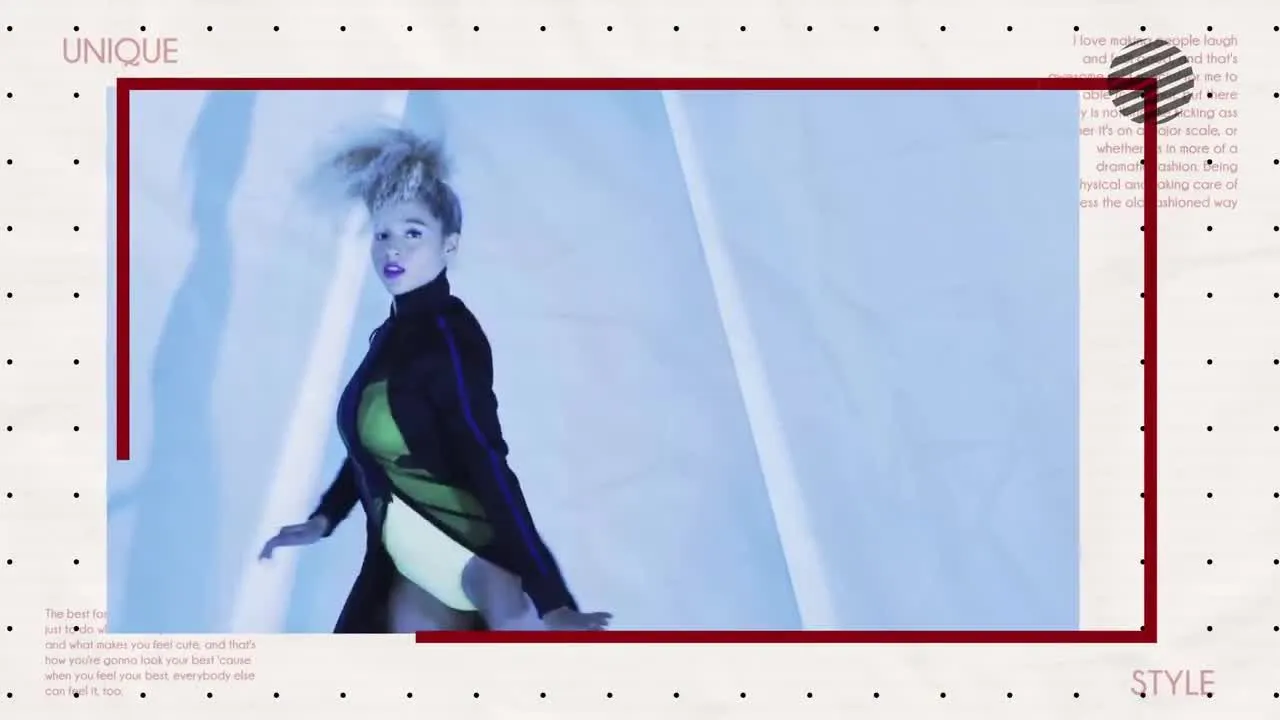 时尚干净的视频宣传片头像素设计精选AE模板