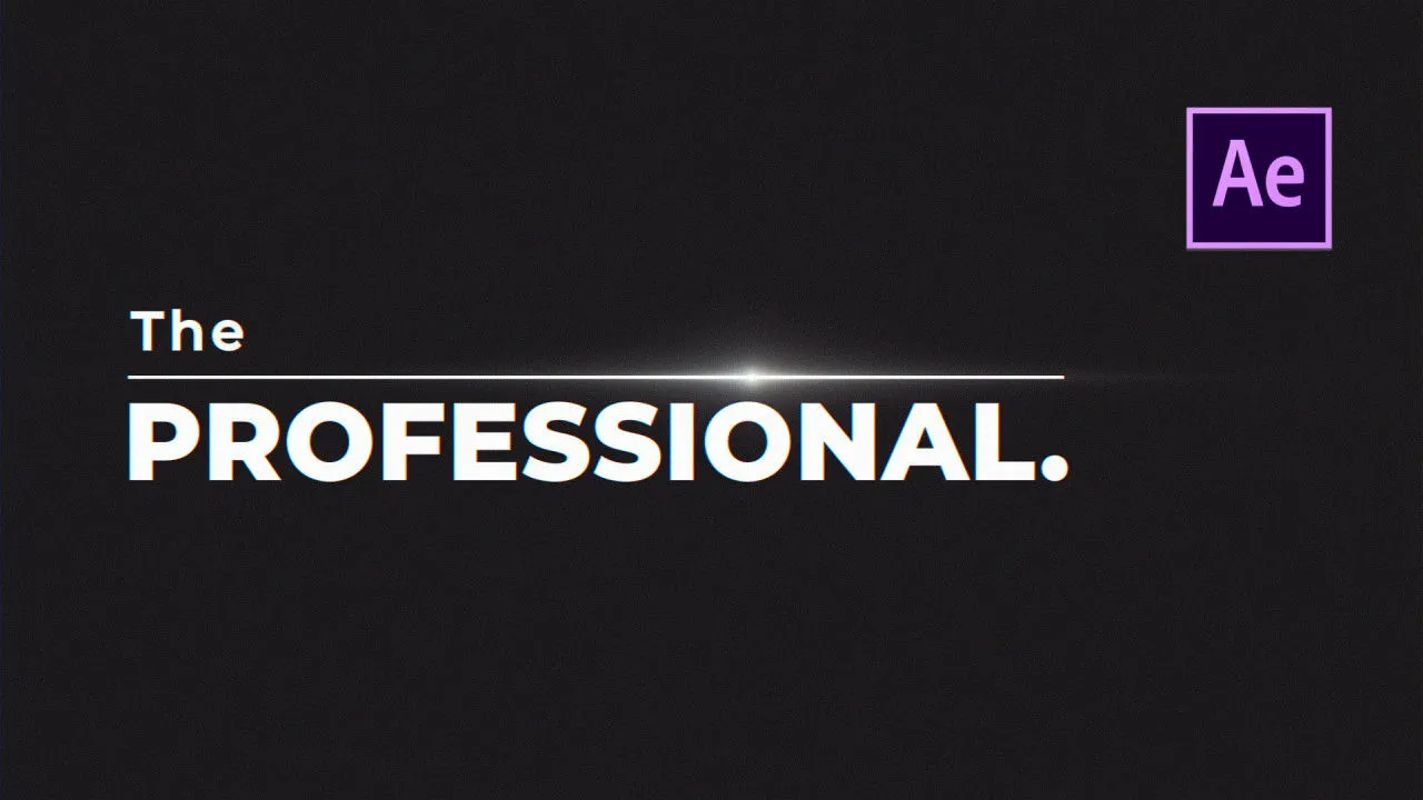 电视电影电视剧标题介绍像素设计精选AE模板