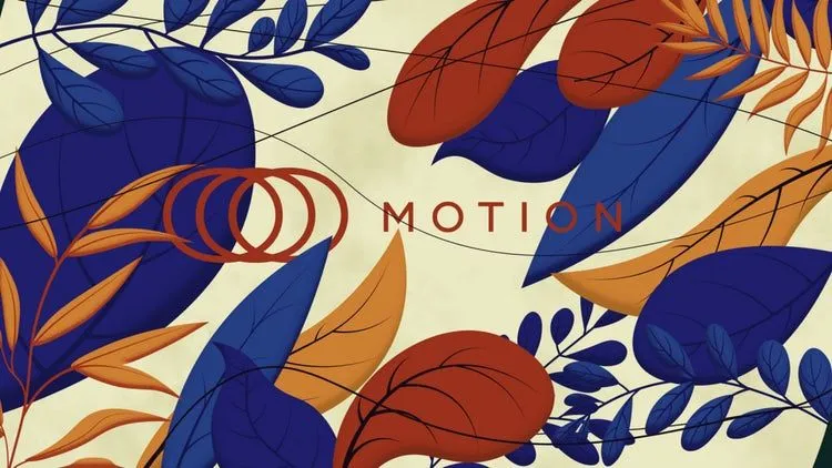 叶子徽标展示像素设计精选AE模板