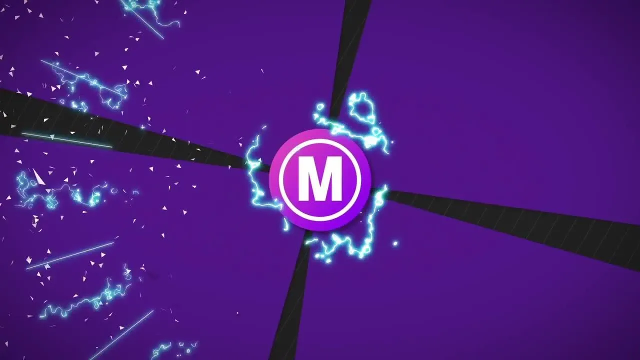 活力快速原创外观时尚动画徽标展示像素设计精选AE模板