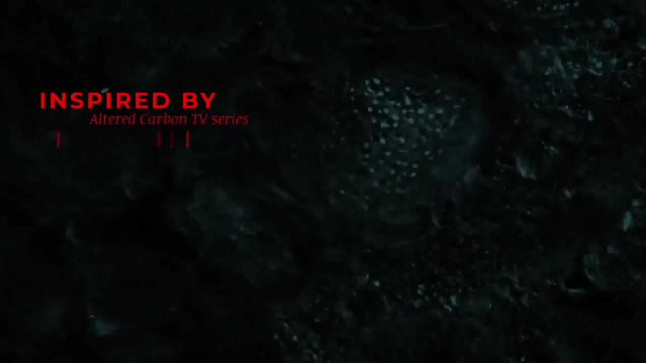 黑暗和神秘的电视节目标题像素设计精选AE模板