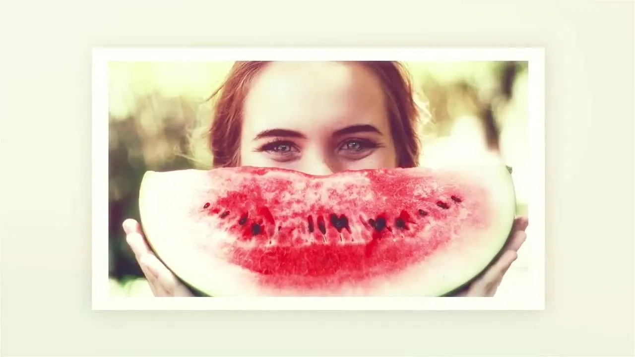 时尚简洁的照片徽标像素设计精选AE模板