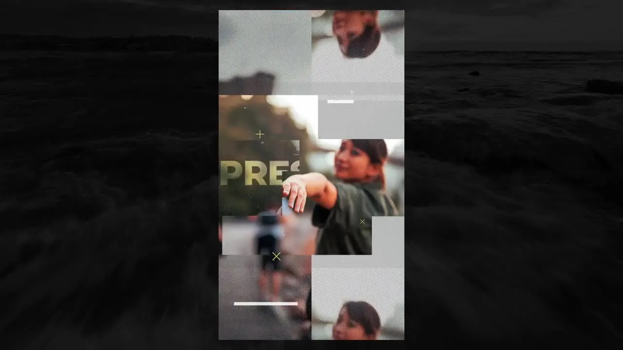 充满活力的特效体育运动节目片头AE模版