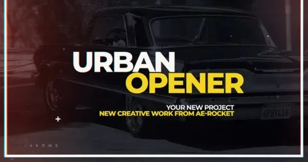 现代动感视频开场像素设计精选AE模板 Modern Dynamic Opener