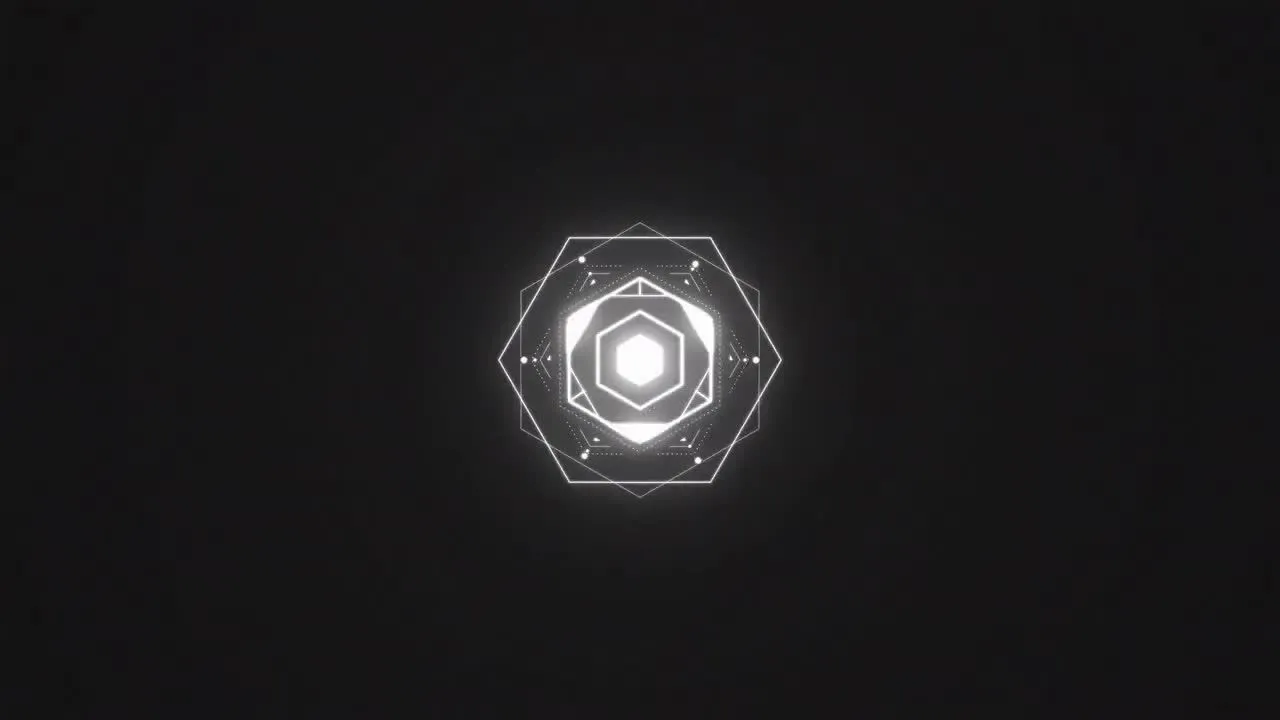 高科技创意动画标志像素设计精选AE模板