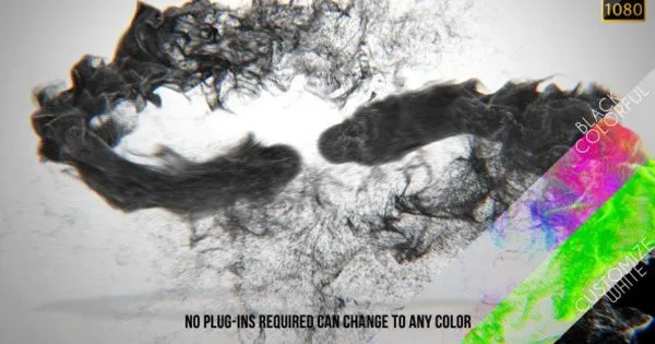 彩墨魔法粒子轨迹logo演示像素设计精选AE模板 Particle Trail Reveal