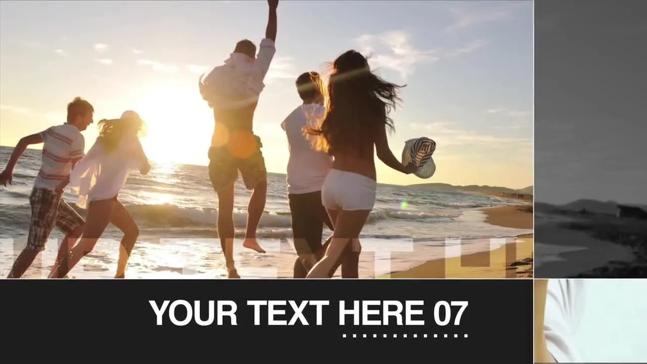 网格擦除像素设计精选AE模板