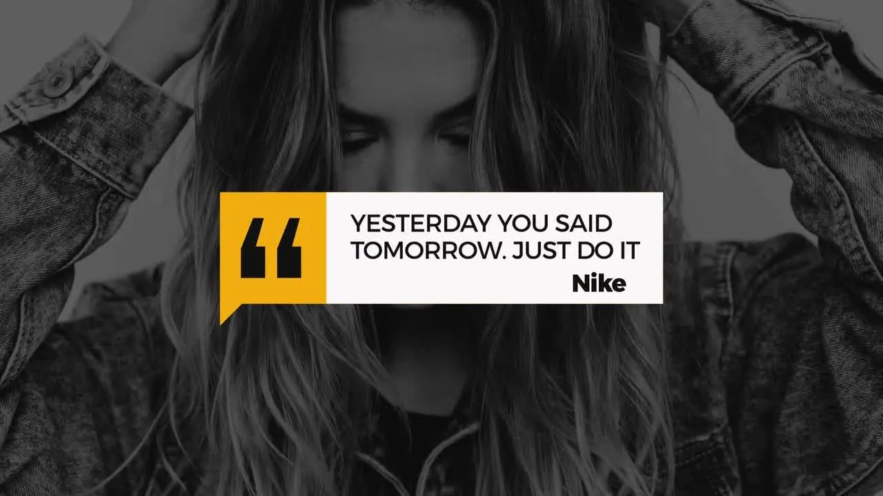 现代格言引用文字动画标题字幕特效像素设计精选AE模板