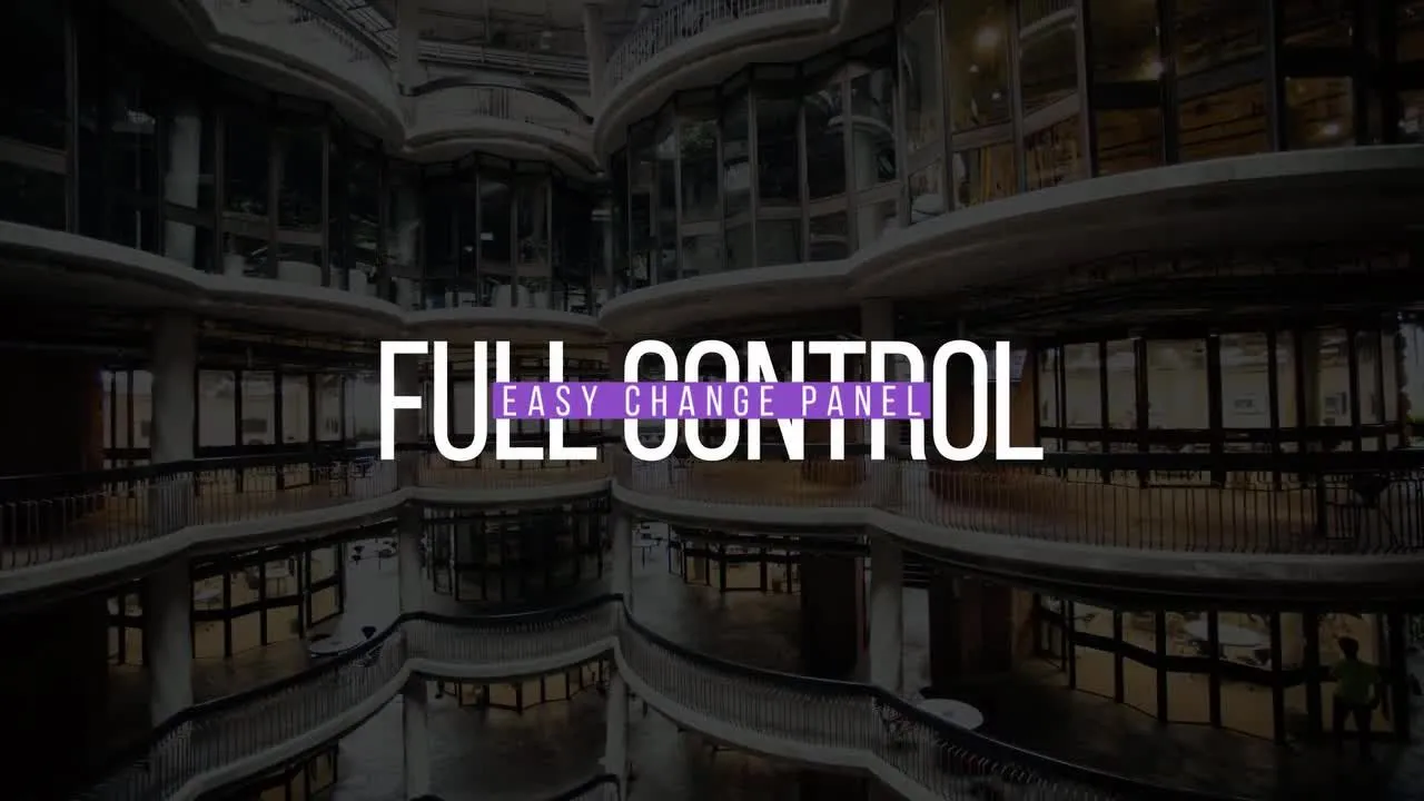 12个干净简洁的全屏标题像素设计精选AE模板