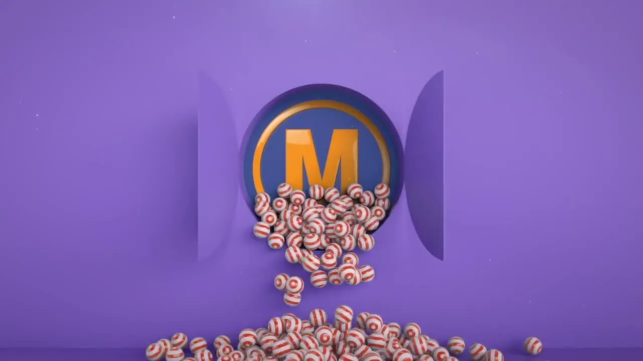 动态动画3D球体徽标展示像素设计精选AE模板