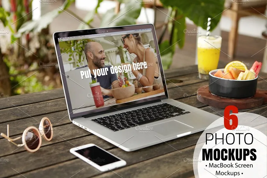 小资范场景 Macbook 样机 MacBook Screen Mockups