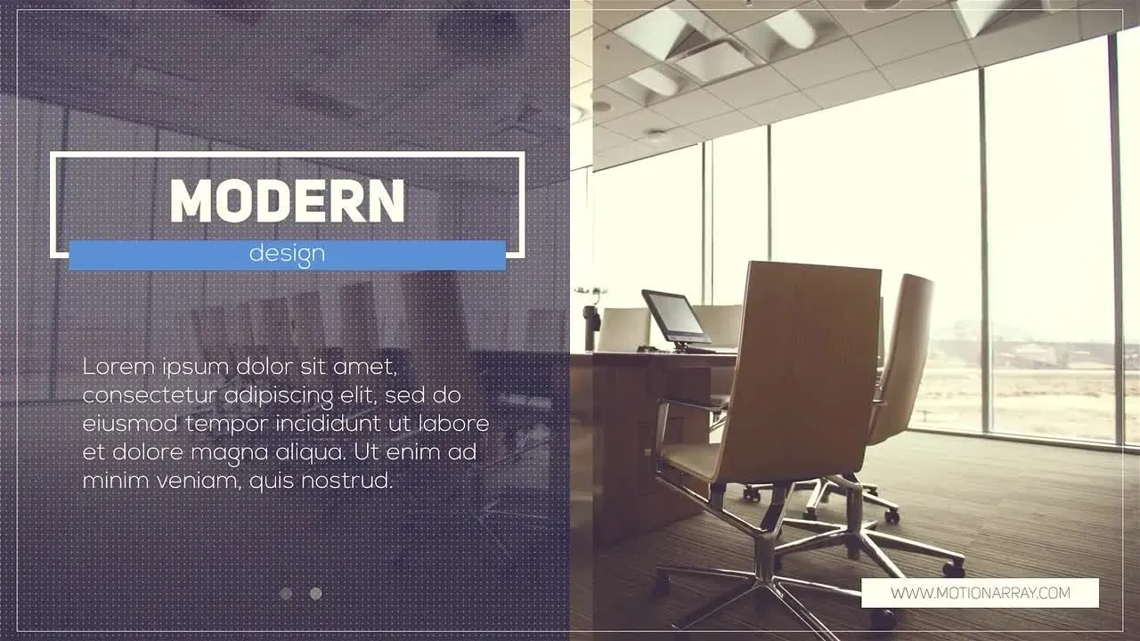 现代的企业宣传开场白像素设计精选AE模板