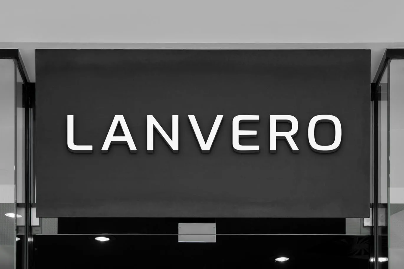 店铺店招Logo设计3D效果图样机像素设计精选#3 3d Logo Storefront Sign Mockup #3