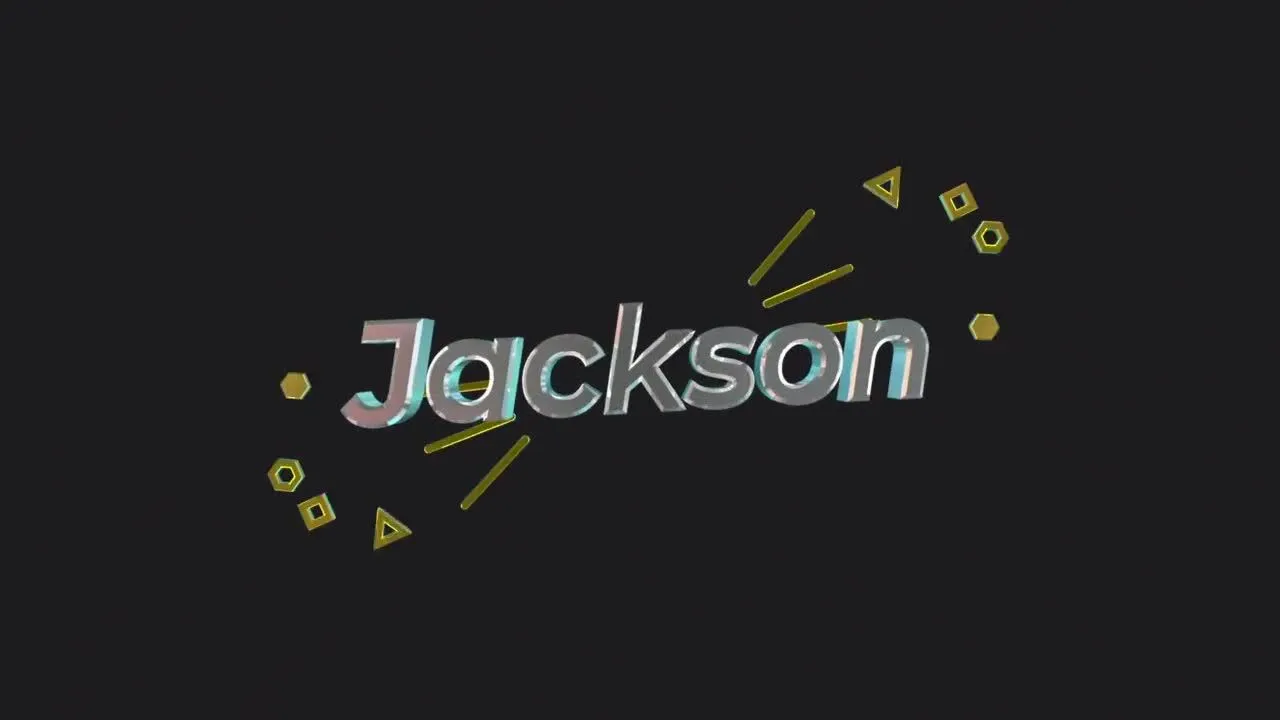 3D过渡徽标显示像素设计精选AE模板